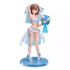 Statua PVC 1/7 Railgun T - Mikoto Misaka Abito da Sposa
