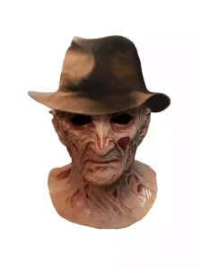 Maschera Deluxe Freddy Krueger da 'A Nightmare on Elm Street 4: The Dream Master' con Fedora