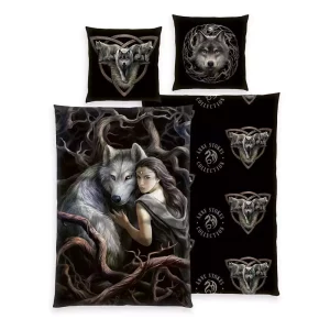 Biancheria da Letto Anne Stokes Lupi 135 x 200 cm