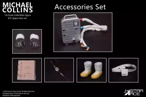 Accessori Apollo 11 per Action Figure 1/6 Michael Collins
