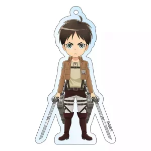 Portachiavi Acrilico Eren Yeager Olografico - Attack on Titan