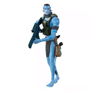 Avatar: Fire and Ash - Action Figure Quaritch (Ash Recom) (Gold Label) 18 cm