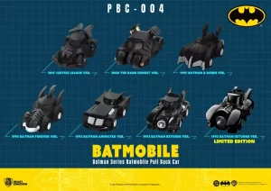 Batman Macchinine Pull Back Blind Box Set da 6