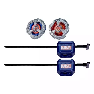 Beyblade X Marvel Collab: Captain America vs. Red Hulk