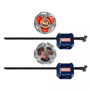 Beyblade X Marvel Collab Iron Man 4-80B vs. Thanos 4-60P Multipack
