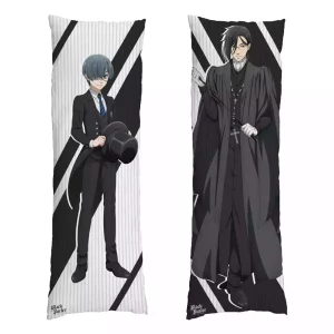 Cuscino Dakimakura Black Butler Sebastian & Ciel - 150 x 50 cm