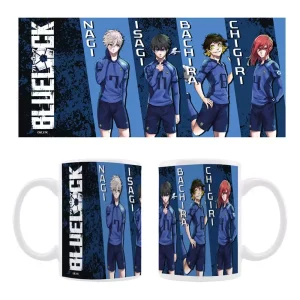 Tazza Ceramica Blue Lock: Nagi, Isagi, Bachira & Chigiri