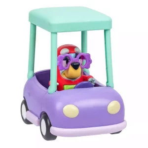 Bluey Set Mini Figure: Janet e Macchina della Nonna