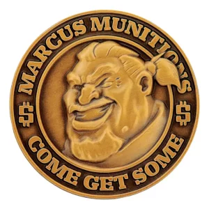 Moneta Collezionabile Borderlands Marcus Munitions Edizione Limitata