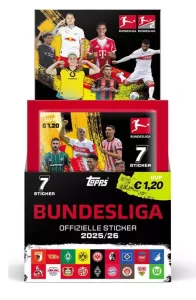 Collezione Adesivi Bundesliga 2025/26 - Display Booster (50)