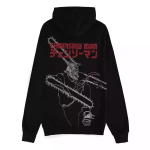 Felpa con Cerniera Chainsaw Man Demone della Motosega Taglia - Taglia S