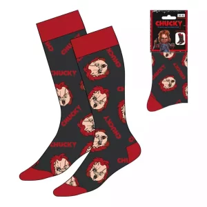 Calzini Chucky (Child's Play) - Espressione Arrabiata - Taglia 38-45