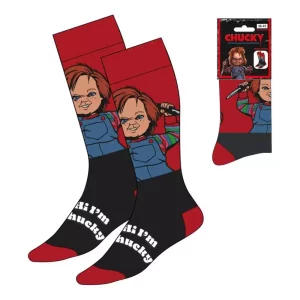 Calzini Chucky (Child's Play) Hi I'm Chucky Taglia 38-45