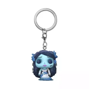 Corpse Bride Portachiavi in Vinile POP! Emily con Farfalle - Display da 12 (4 cm)