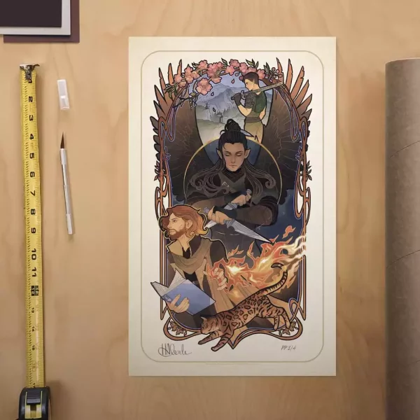 critical-role-art-print-liam-obrien-10th-anniversary-art-nouveau-illustrations-46-x-28-cm-unframed-1765724447-1