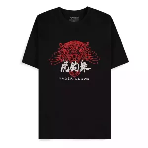 T-Shirt Cyberpunk 2077 Artigli di Tigre Taglia L