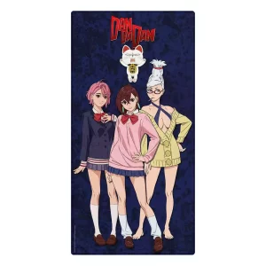 Asciugamano Dandadan Momo, Aira, Seiko 75x150 cm