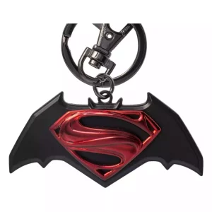 Portachiavi in Peltro Logo Batman vs. Superman DC Comics