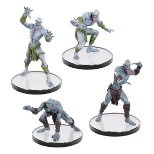 Miniature Pre-Colorate D&D Icons of the Realms - Esercito Non-Morti: Ghouls e Ghasts