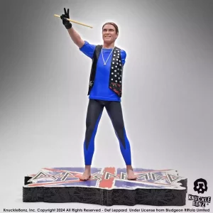 Statua Rick Allen Def Leppard Rock Iconz - 24 cm