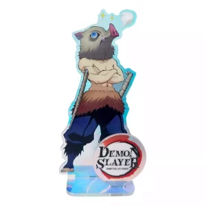 Demon Slayer: Kimetsu no Yaiba – Supporto Acrilico Ologrammatico Inosuke – 16 cm