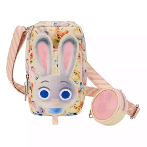Borsa a Tracolla Loungefly Zootopia 2 con Portamonete Disney