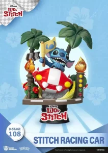 Disney: Lilo & Stitch - Stitch Racing Car Diorama in PVC