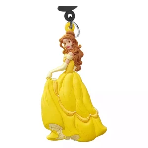 Portachiavi Disney Belle in PVC Soft Touch