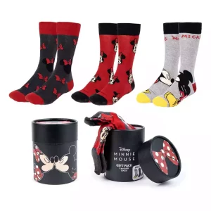 Calzini Disney Minnie 3 Confezione - Taglia 36-43