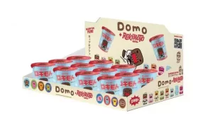 Domo e Rokimoto: Display con 12 Figure Blind Box da 5 cm