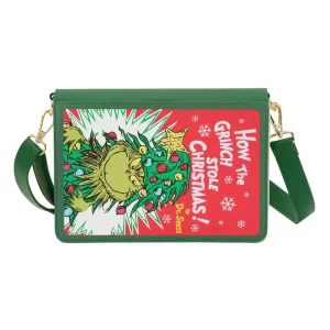 Borsa a Tracolla Dr. Seuss Grinch Loungefly per le Feste
