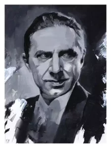 Stampa d'Arte Dracula di Chris Valentine - 41 x 31 cm
