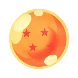 Tappetino Dragon Ball 4 Stelle Pallina 60x60 cm