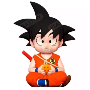 Salvadanio Dragon Ball Kid Goku arancione 17 cm