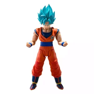 Dragon Ball Super: Action Figure S.H.Figuarts Super Saiyan God Super Son Goku (Potere Trascendente dei Limiti) – 15 cm