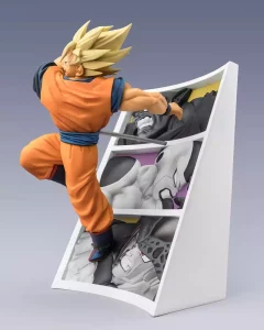 Dragon Ball Z Figuarts Zero Action Figure Son Goku Percorso delle Battaglie - 22 cm