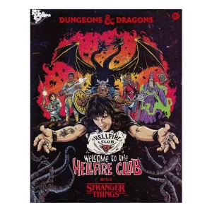 Dungeons & Dragons Board Game Stranger Things: Welcome to the Hellfire Club in inglese