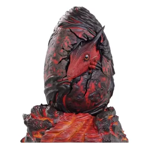 Dungeons & Dragons Replicas of the Realms Statua Uovo di Drago Rosso 13 cm