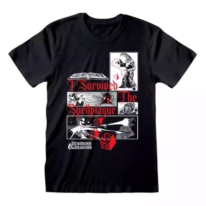 T-Shirt Dungeons & Dragons Sono Sopravvissuto alla Spellplague XL