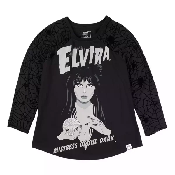 elivira-by-loungefly-tee-t-shirt-unisex-shirred-raglan-size-l-1765708241-0 elivira-by-loungefly-tee-t-shirt-unisex-shirred-raglan-size-l-1765708241-0
