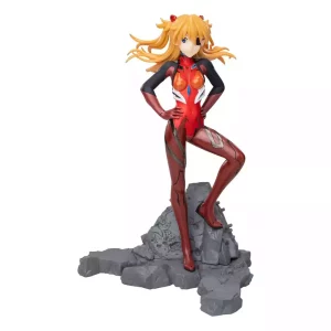 Evangelion: Statua PVC Asuka Shikinami Langley - 3.0+1.0 Thrice Upon a Time, Versione 30° Anniversario - 23 cm