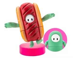 Fall Guys: Action Figure 1/20 Mint Chocolate / Hot Dog Skin (8 cm)