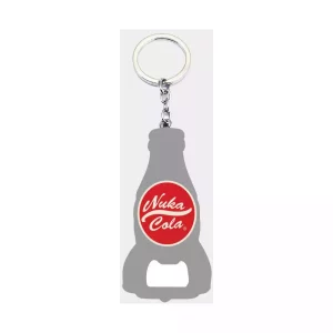 Portachiavi Nuka Cola Fallout con Apribottiglie