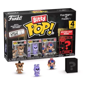 Five Nights at Freddy's Bitty POP! Vinyl Figure 4-Pack - Freddy (2,5 cm)
