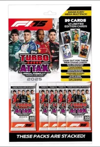 Formula 1 Turbo Attax TCG 2025 Mega Multipack - Versione Tedesca