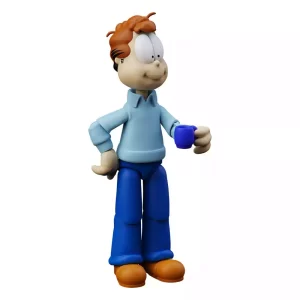 Action Figure Garfield: Jon Arbuckle Deluxe Edition da 19 cm