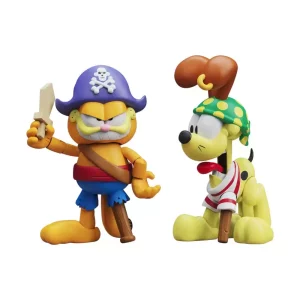 Action Figure Garfield: Set Doppio Pirata Garfield e Pirata Odie