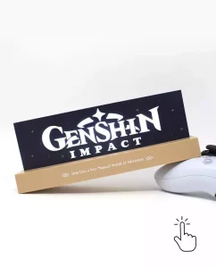 Luce LED Logo Genshin Impact 22 cm