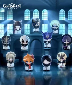Genshin Impact: Mini Figure Fatui Arconti Chibi Design 7 cm - Display (9)