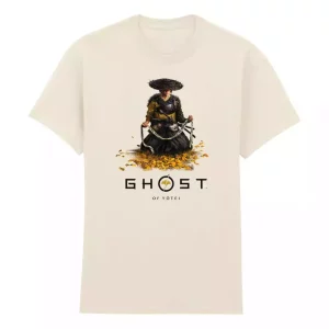 T-Shirt Ghost of Yotei inginocchiato Taglia M